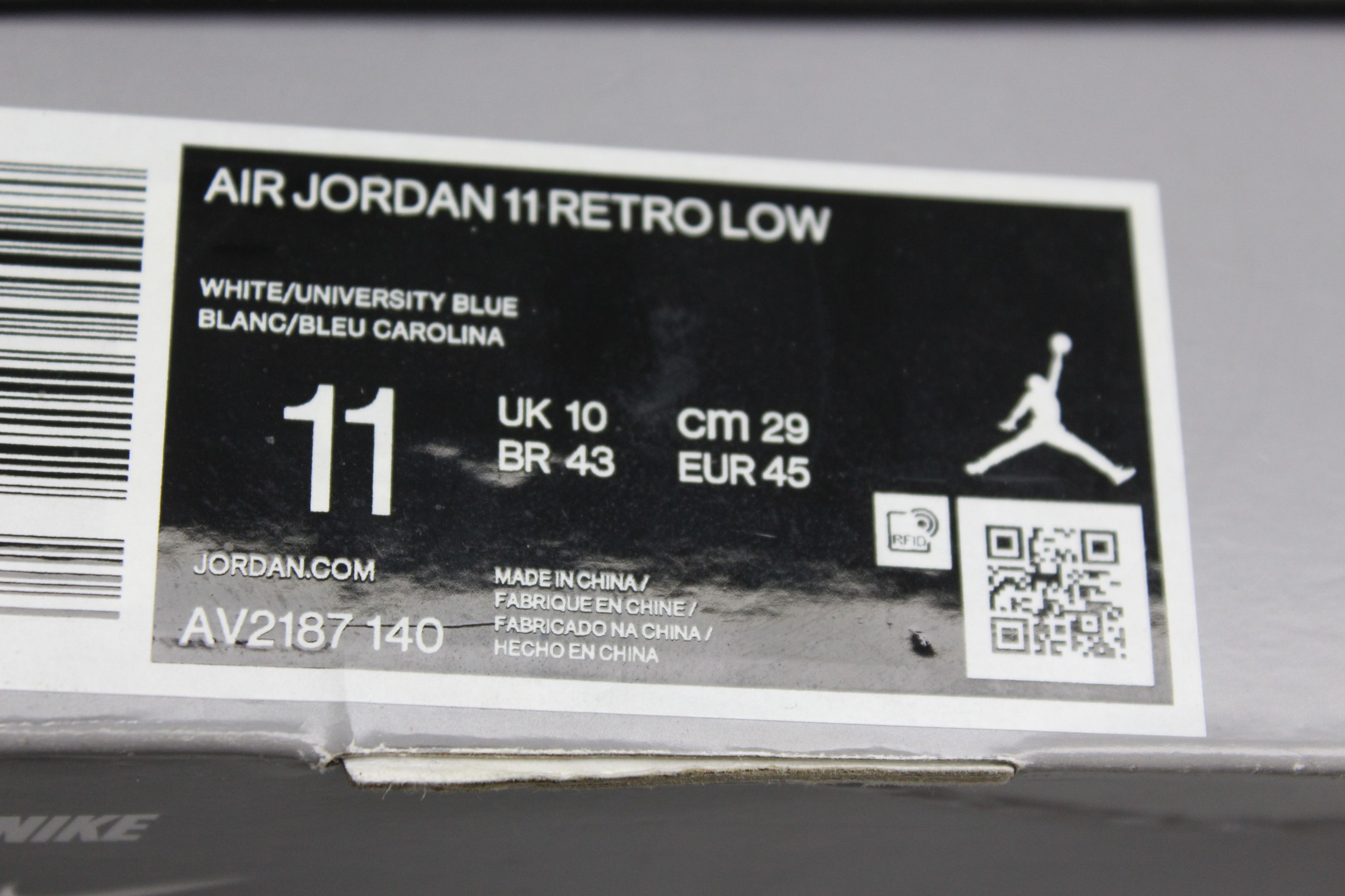 Jordan Brand Air Jordan 11 Retro Low Cement Gray Sz 11 Size US 11 / EU 44 - 12 Thumbnail