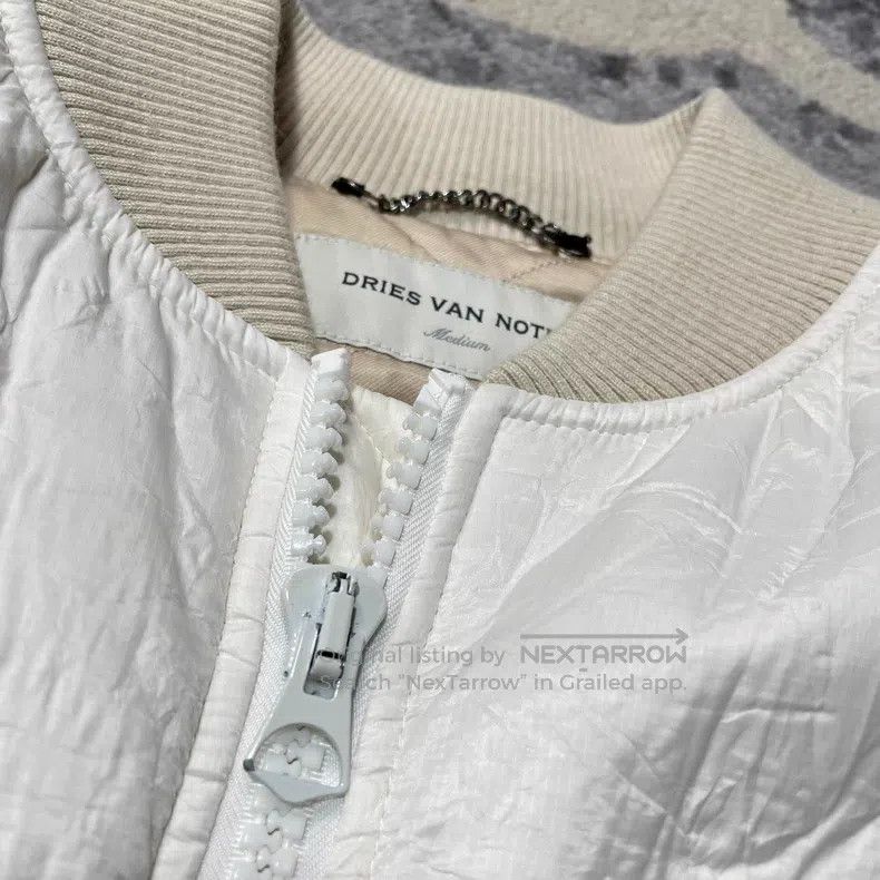 Dries Van Noten Dries Van Noten White Coat Size US M / EU 48-50 / 2 - 2 Thumbnail