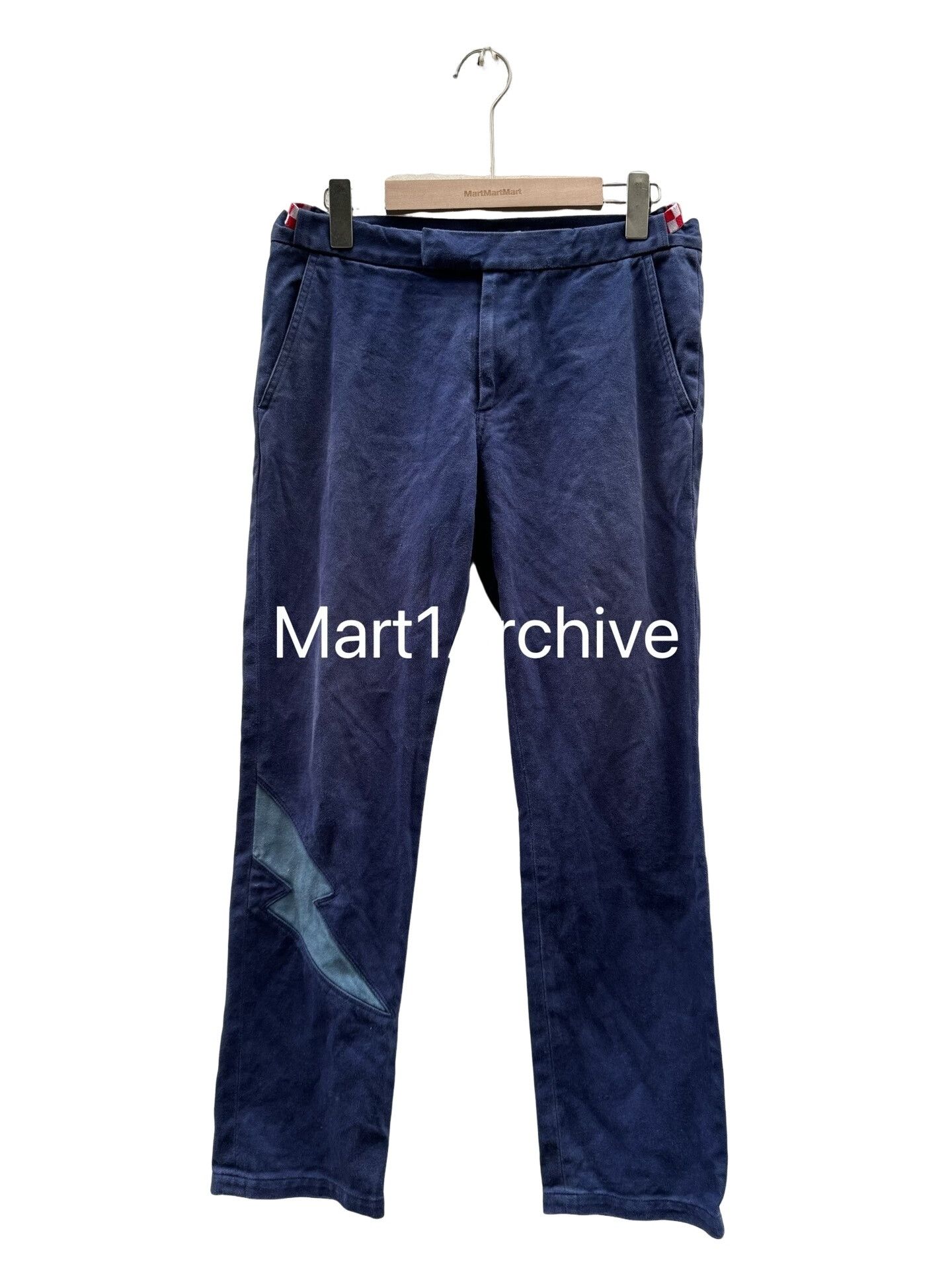 Undercover Undercover DAVF Lightning Patch Casual Pants M Size US 32 / EU 48 - 1 Thumbnail