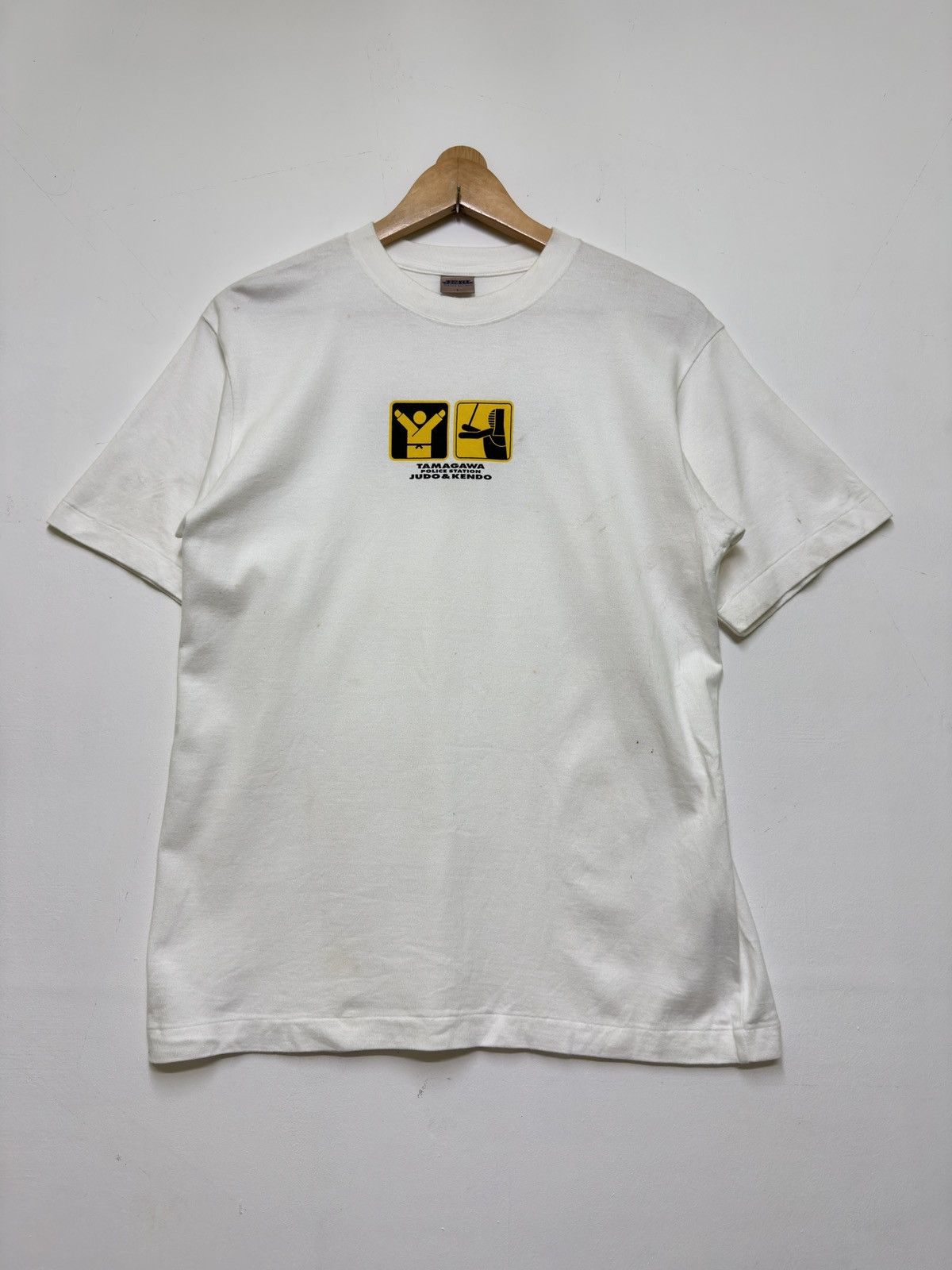 Vintage Vintage Tamagawa Police Station Judo & Kendo Single-Stitch Size US S / EU 44-46 / 1 - 1 Thumbnail