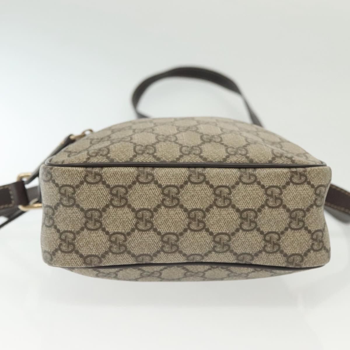 Gucci GUCCI GG Supreme Shoulder Bag Pvc Beige Gold Size ONE SIZE - 9 Thumbnail