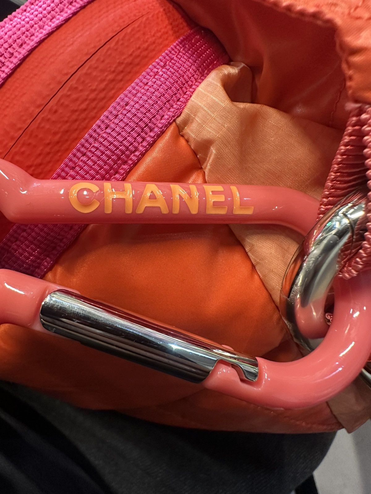Chanel Chanel nylon chain body waist bag Size ONE SIZE - 8 Thumbnail