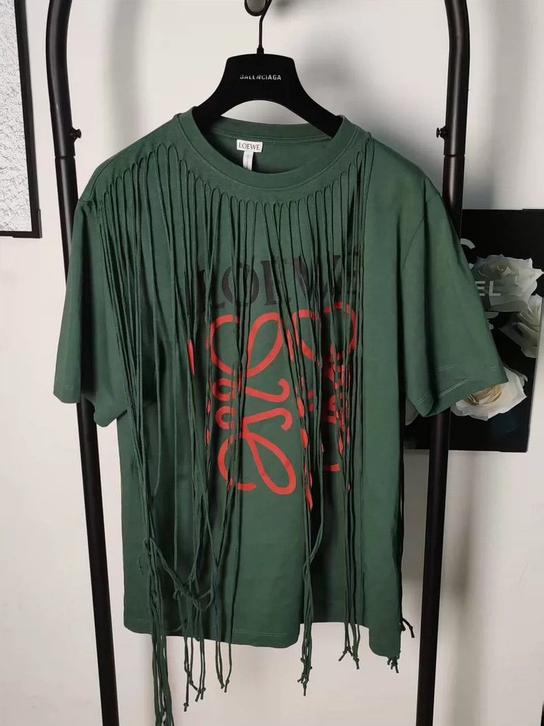 Loewe LOEWE Short sleeves with a ribbon Size M / US 6-8 / IT 42-44 - 1 Thumbnail