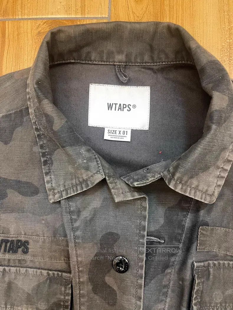 Wtaps Wtaps Camouflage Four Pocket Jacket Size US S / EU 44-46 / 1 - 2 Thumbnail