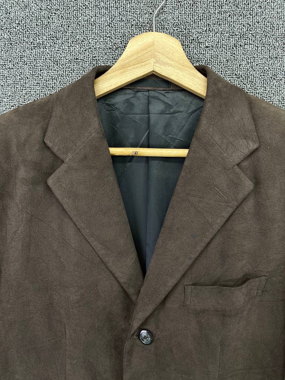 Burberry Vintage Burberry London Leather Blazers Coat Jacket Size US M / EU 48-50 / 2 - 12 Thumbnail