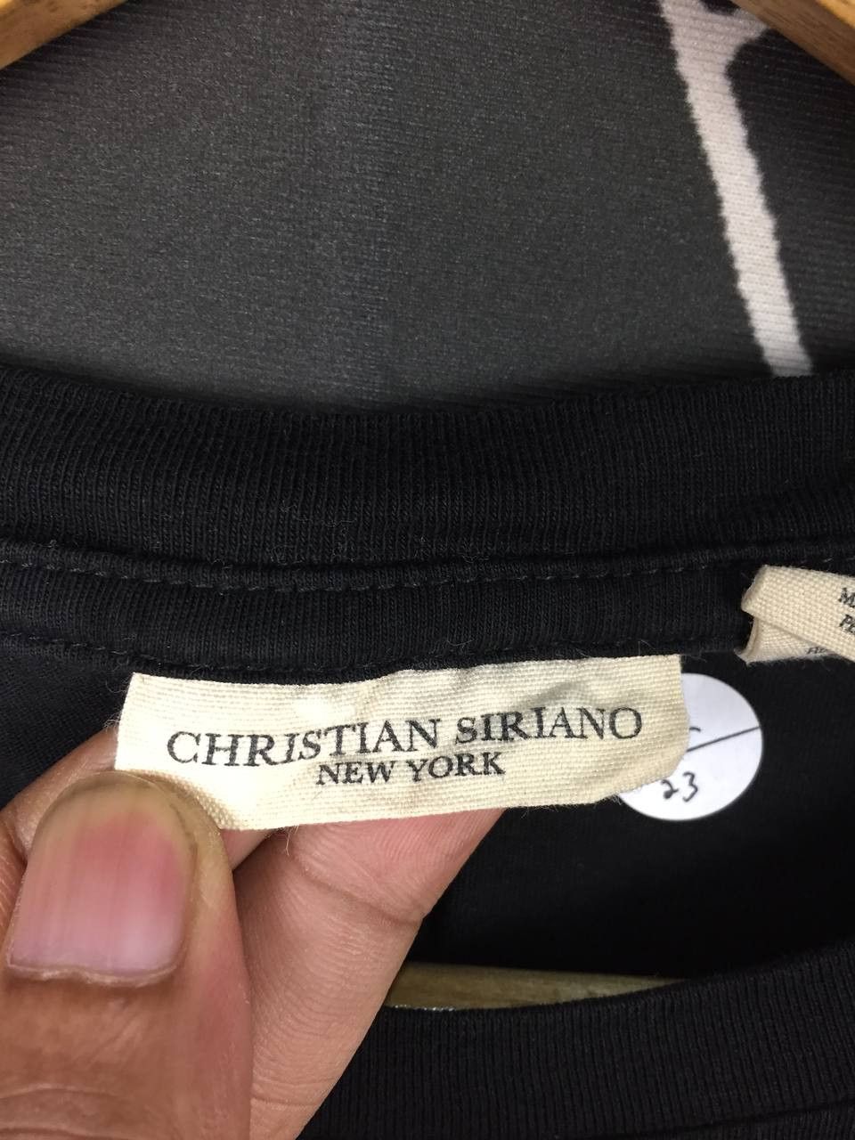Christian Siriano Christian Siriano New York Pima Cotton Cropped Boxy Tee Size US L / EU 52-54 / 3 - 8 Thumbnail