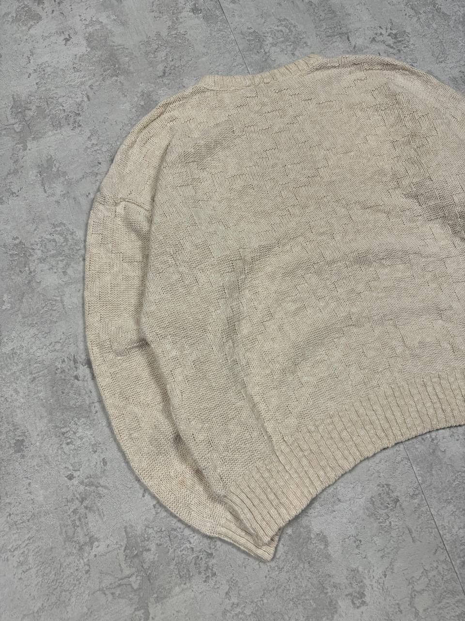 Lacoste Vintage Lacoste Beige Sweater Size 4 Size US M / EU 48-50 / 2 - 6 Thumbnail