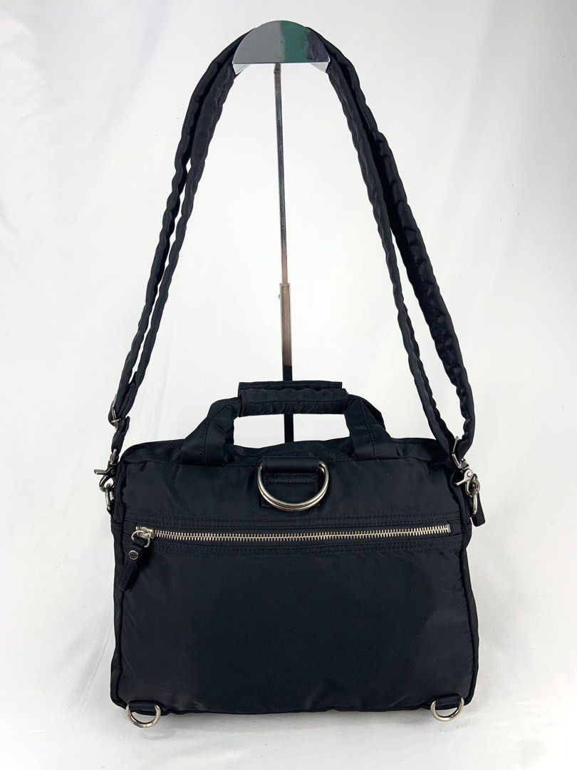 Jean Paul Gaultier Jean Paul Gaultier Embossed Black Nylon 3 Way Bag Size ONE SIZE - 2 Thumbnail