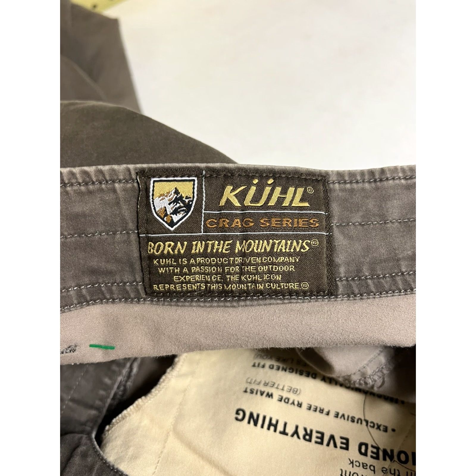 Vintage Kuhl Slackr Pant Mens 34x32 Brown Outdoor Vintage Patina Dye Hiking Stretch Pants Mens Regular Brown Patina Dye Outdoor Shirt? Size US 34 / EU 50 - 7 Thumbnail