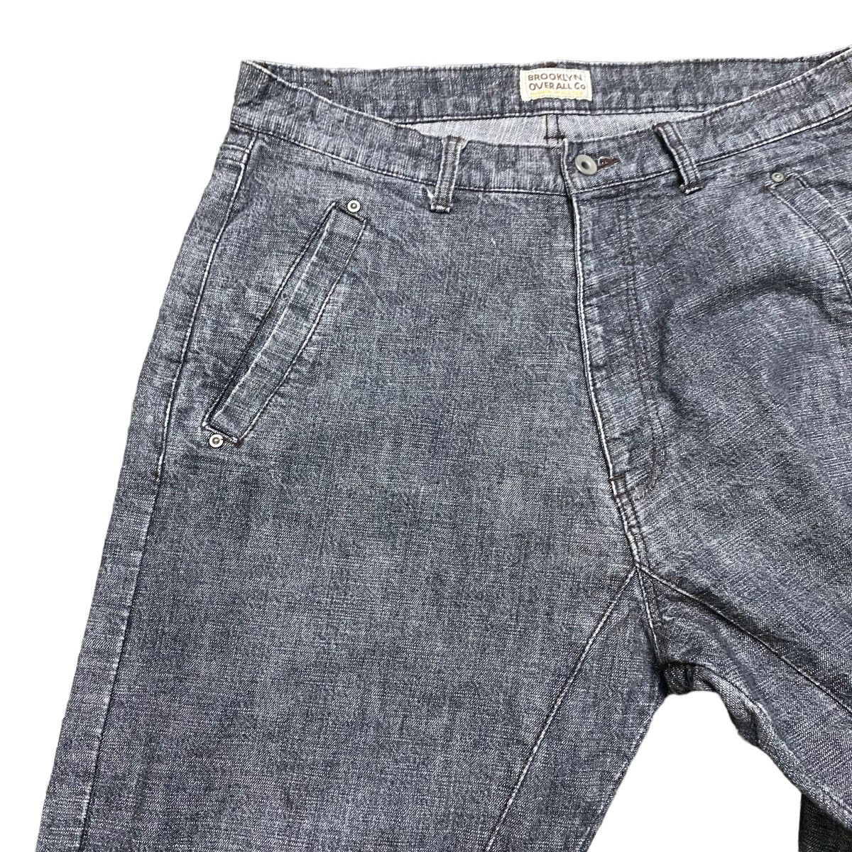 Vintage Brooklyn Overalls Denim Baggy Skater Pants Size US 32 / EU 48 - 5 Thumbnail