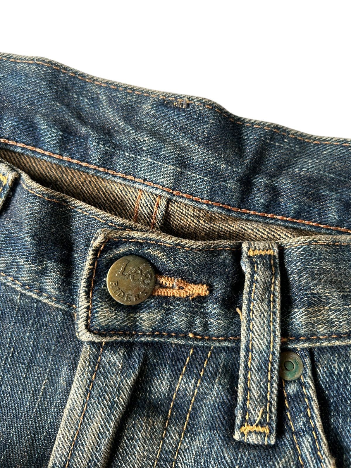 Japanese Brand × Kapital × Vintage FLARE LEE Rusty🔥 Denim jeans Size US 30 / EU 46 - 9 Thumbnail