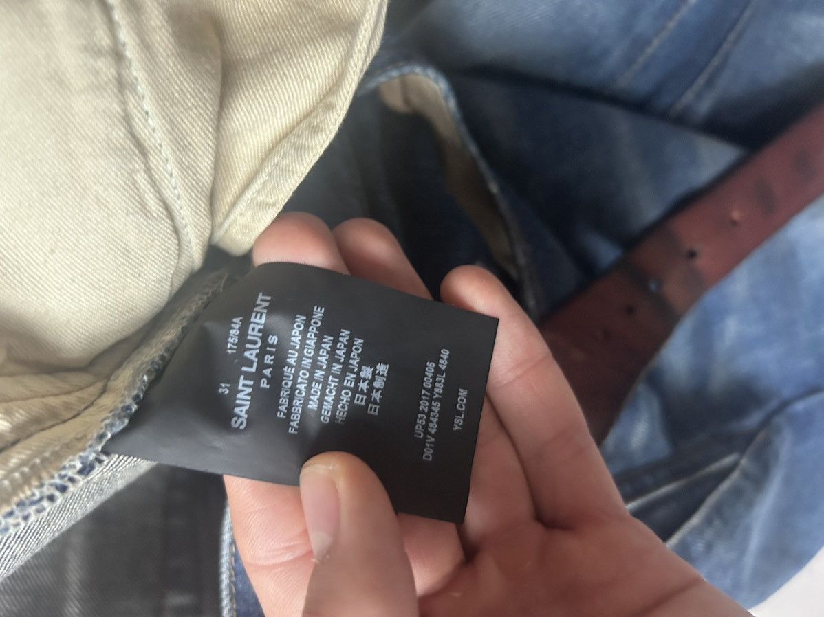 Saint Laurent Paris Saint Laurent D02 2017 Jeans Size US 31 - 7 Thumbnail