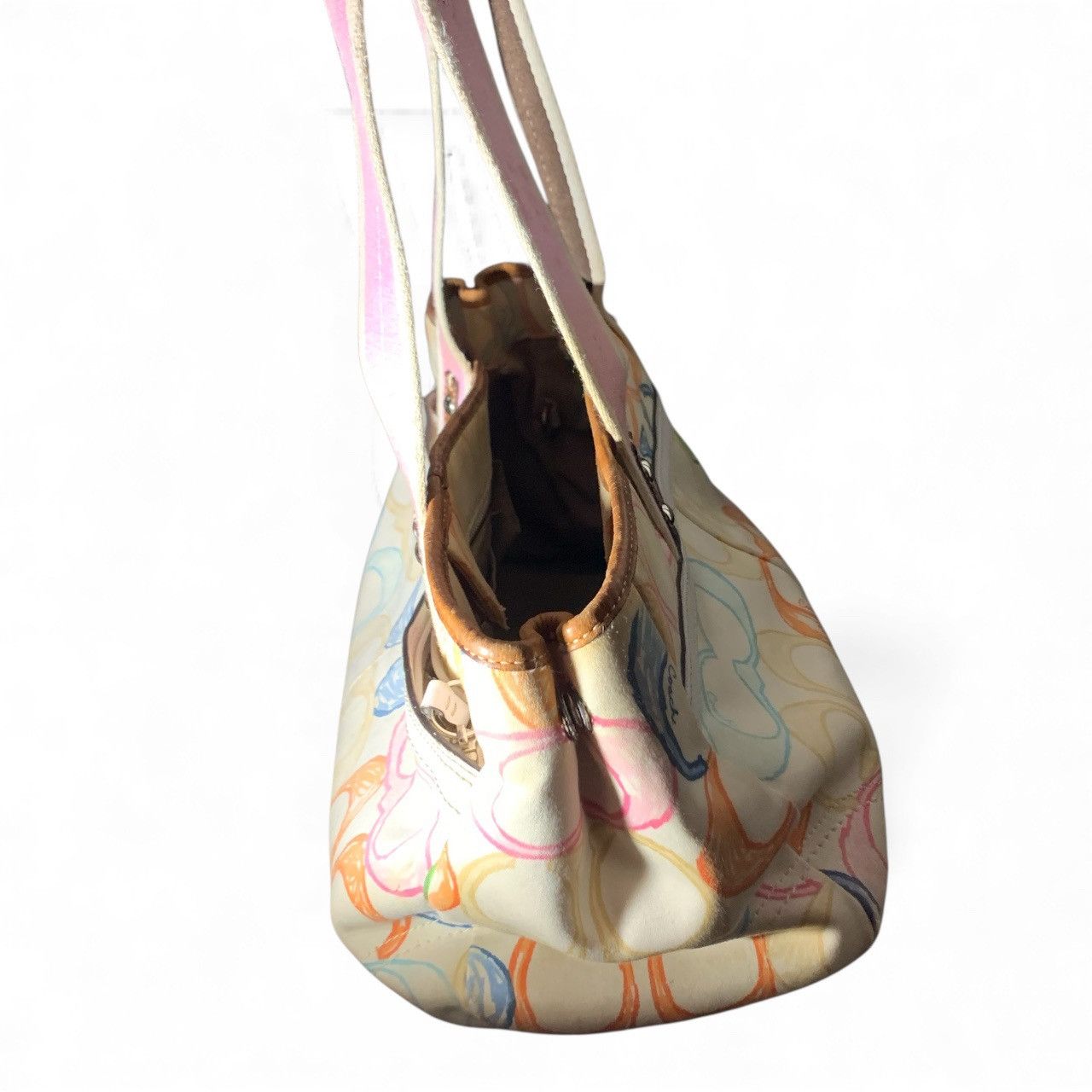 Coach Coach Multicolored Hand Tote (item#b157) Size ONE SIZE - 4 Thumbnail