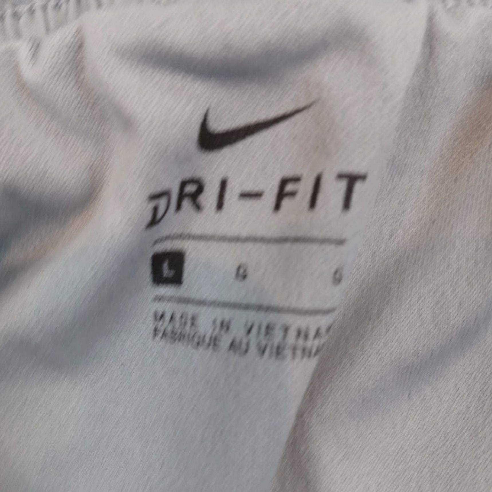 Nike Nike Womens Running Shorts Large Gray Dri Fit Lined Elastic Waist Size 28" / US 6 / IT 42 - 7 Thumbnail