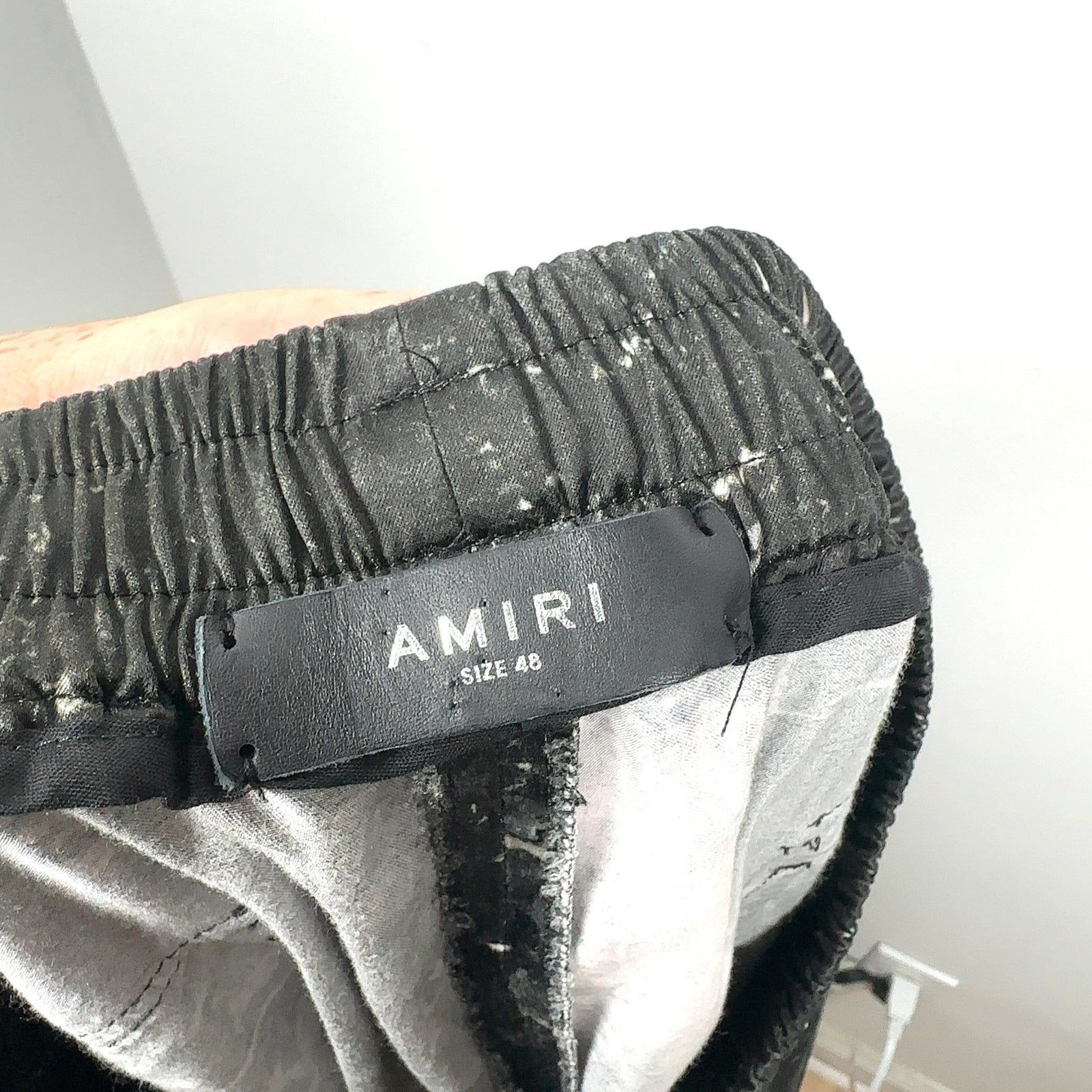 Amiri Amiri Army Stencil Silk Pants Size US 32 / EU 48 - 5 Thumbnail