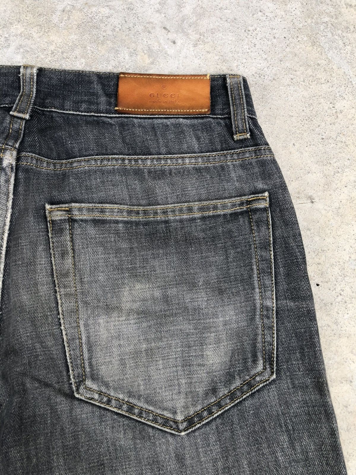 Tom Ford Gucci Distressed Denim Jeans Size US 29 - 16 Thumbnail