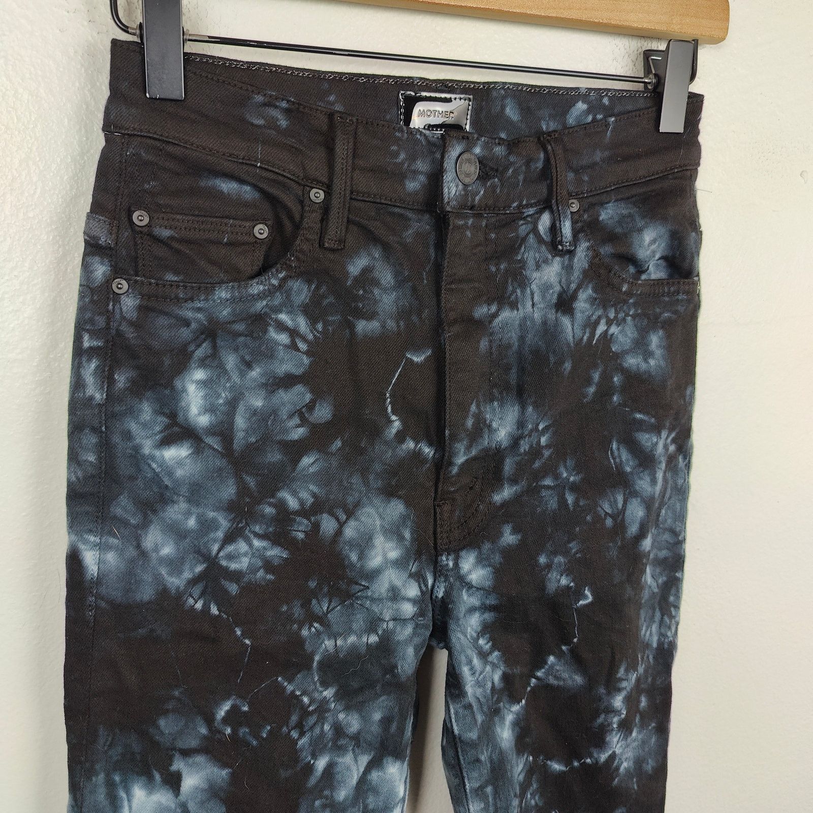 MOTHER Mother The Super Swooner Jeans Womens 26 Winding Paths Size 26" / US 2 / IT 38 - 2 Thumbnail