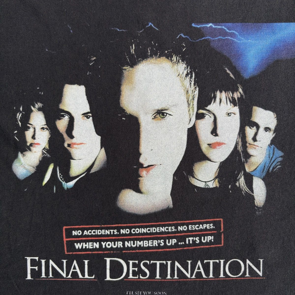 Vintage Vintage Promo Movie Tee Final Destination 1 Size US L / EU 52-54 / 3 - 3 Thumbnail
