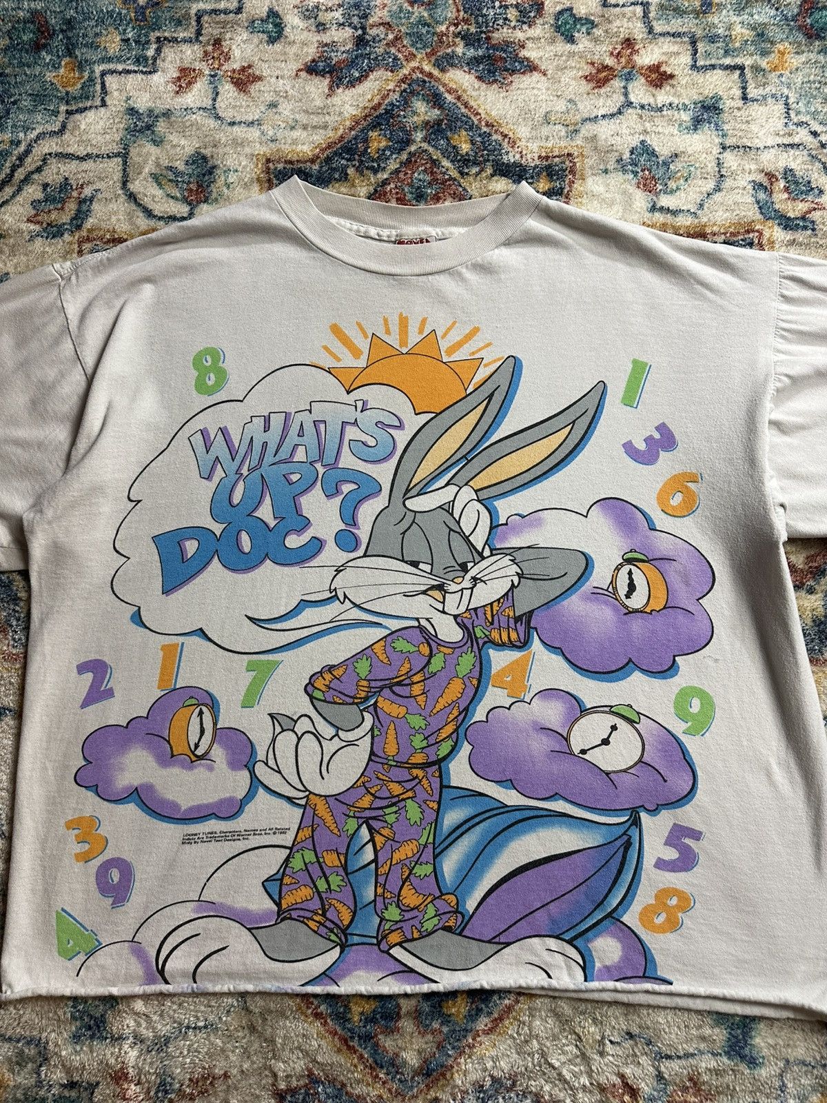 Vintage Vintage Bugs Bunny Big Print T-shirt Size XXL Size US XL / EU 56 / 4 - 4 Thumbnail