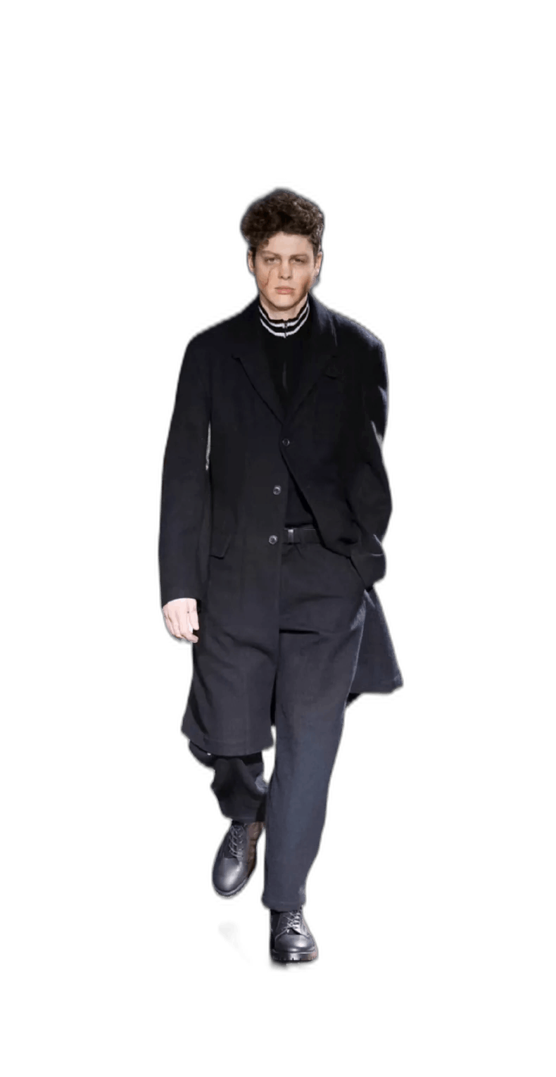 Yohji Yamamoto Yohji Yamamoto Coat and Pants Set Size US M / EU 48-50 / 2 - 1 Thumbnail