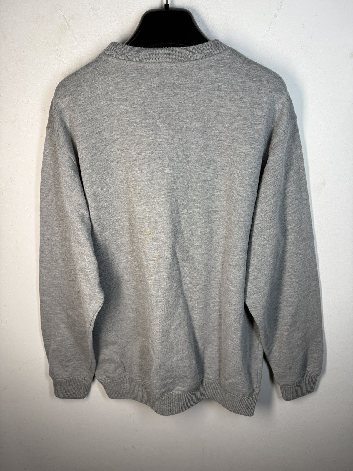 Yves Saint Laurent 90s YSL Sweatshirt Grey Crewneck Vintage Yves Logo Paris Size US L / EU 52-54 / 3 - 12 Thumbnail