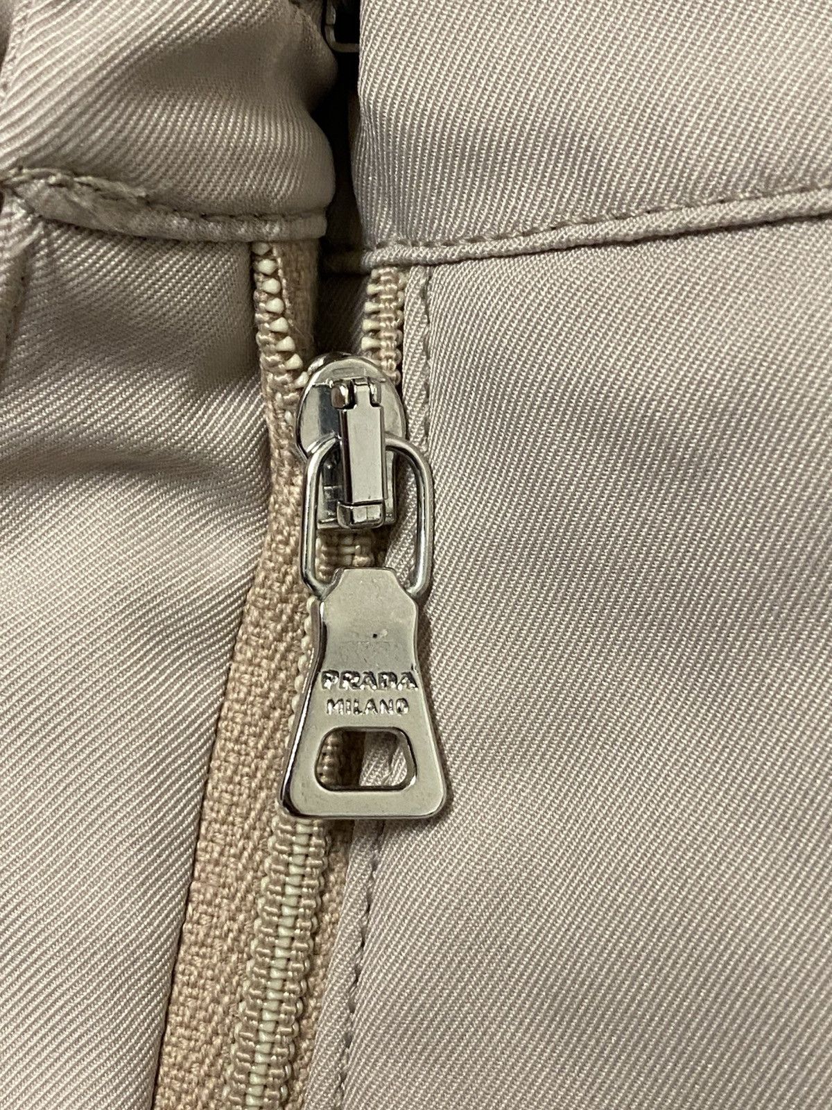 Prada Prada Linea Rossa Trousers Khaki Pants Red Tab Rare Size US 26 / EU 42 - 8 Thumbnail