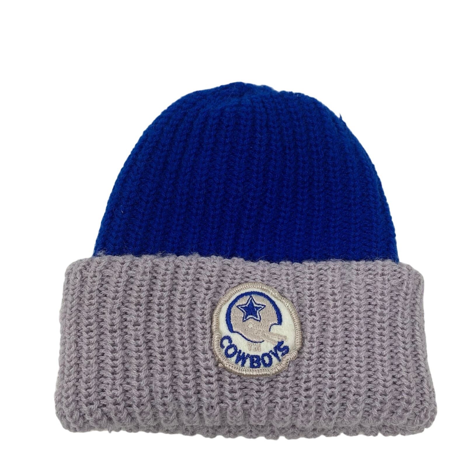 NFL Vintage 80's Dallas Cowboys Beanie Size ONE SIZE - 1 Thumbnail