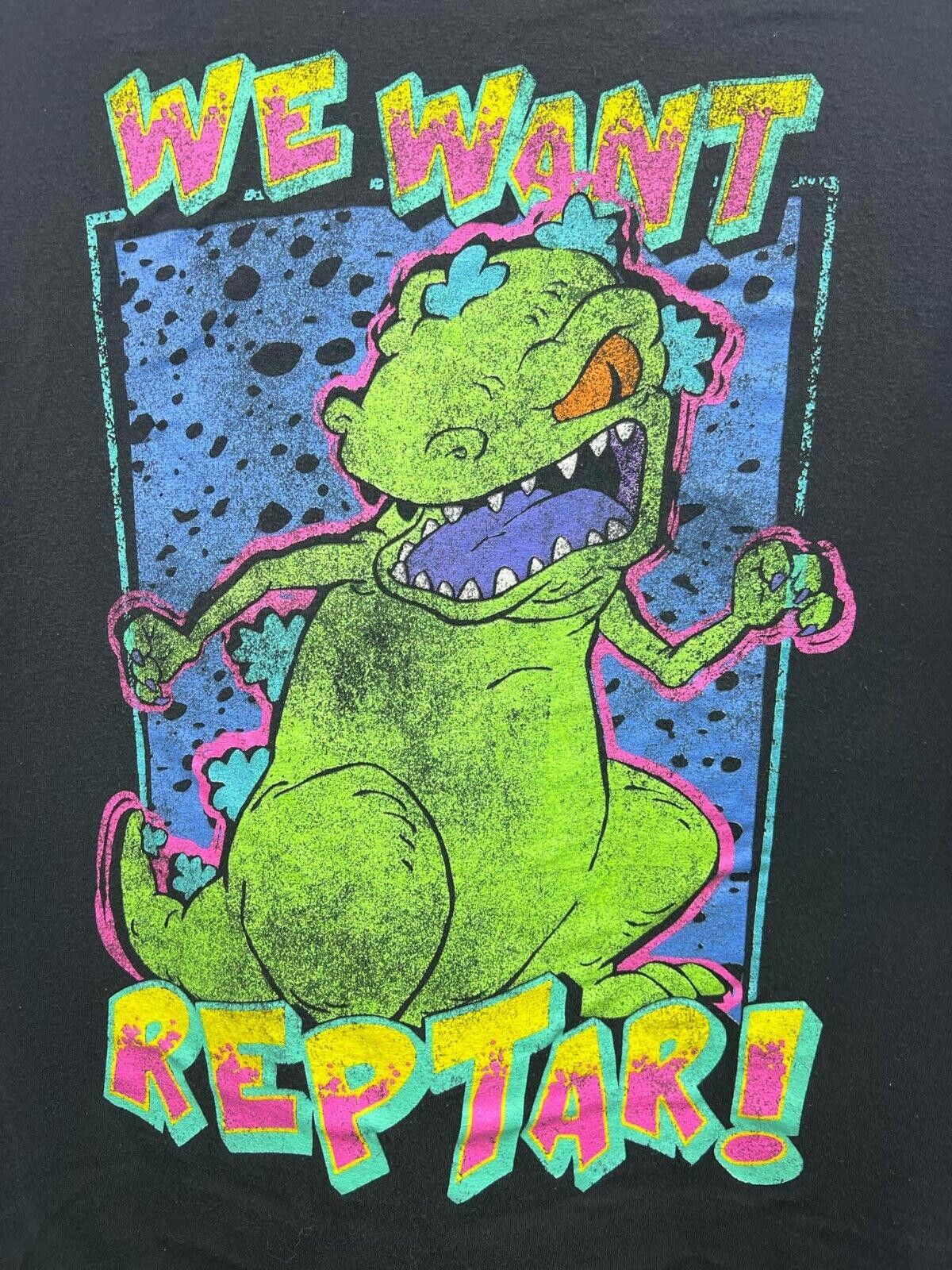 Nickelodeon Nickelodeon Reptar Graphic Tee - We Want Reptar! - XL Size US XL / EU 56 / 4 - 2 Thumbnail