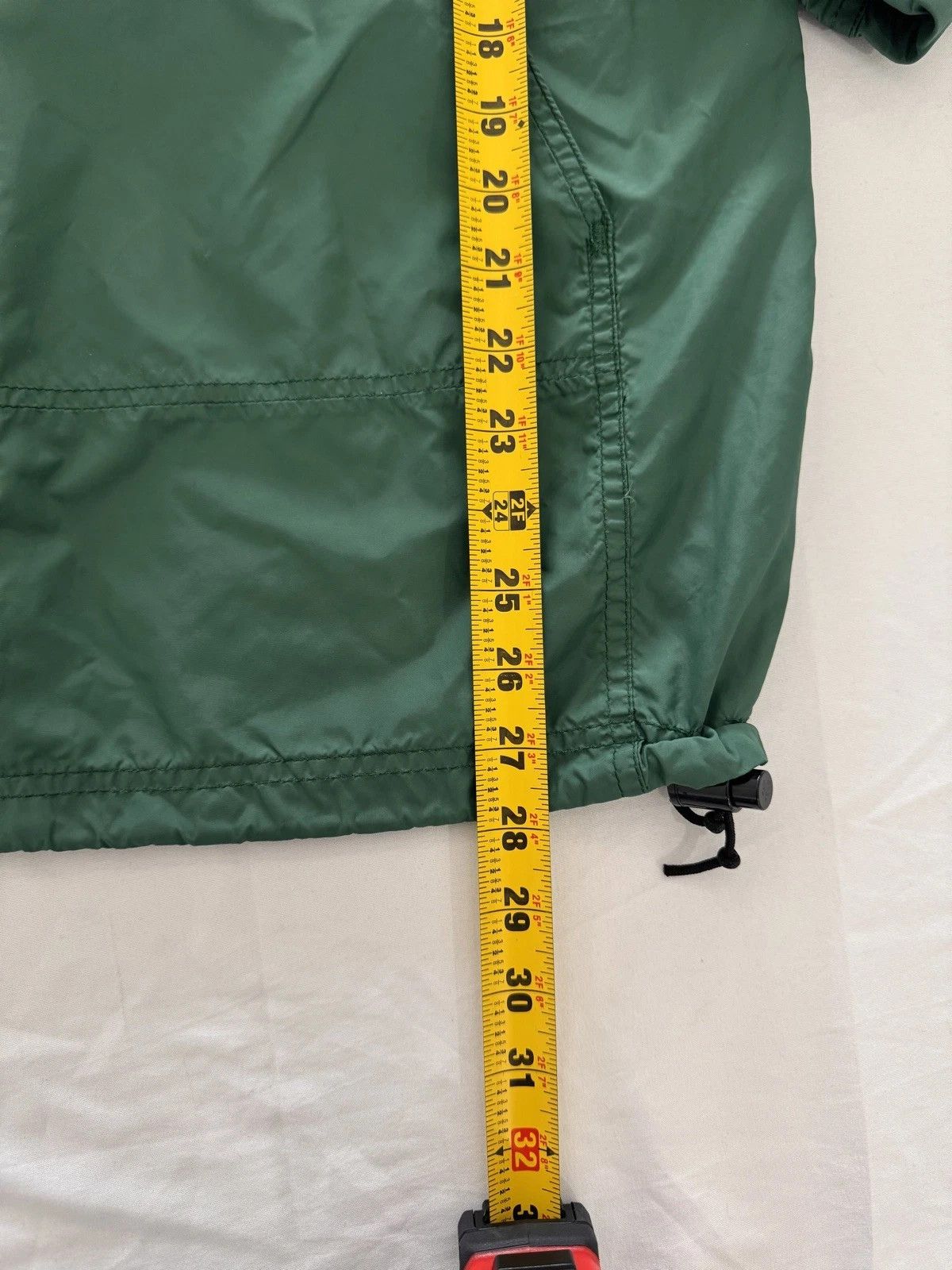 L.L. Bean LL Bean Qtr Zip Front Pocket Hooded Windbreaker Vintage Size US L / EU 52-54 / 3 - 2 Thumbnail