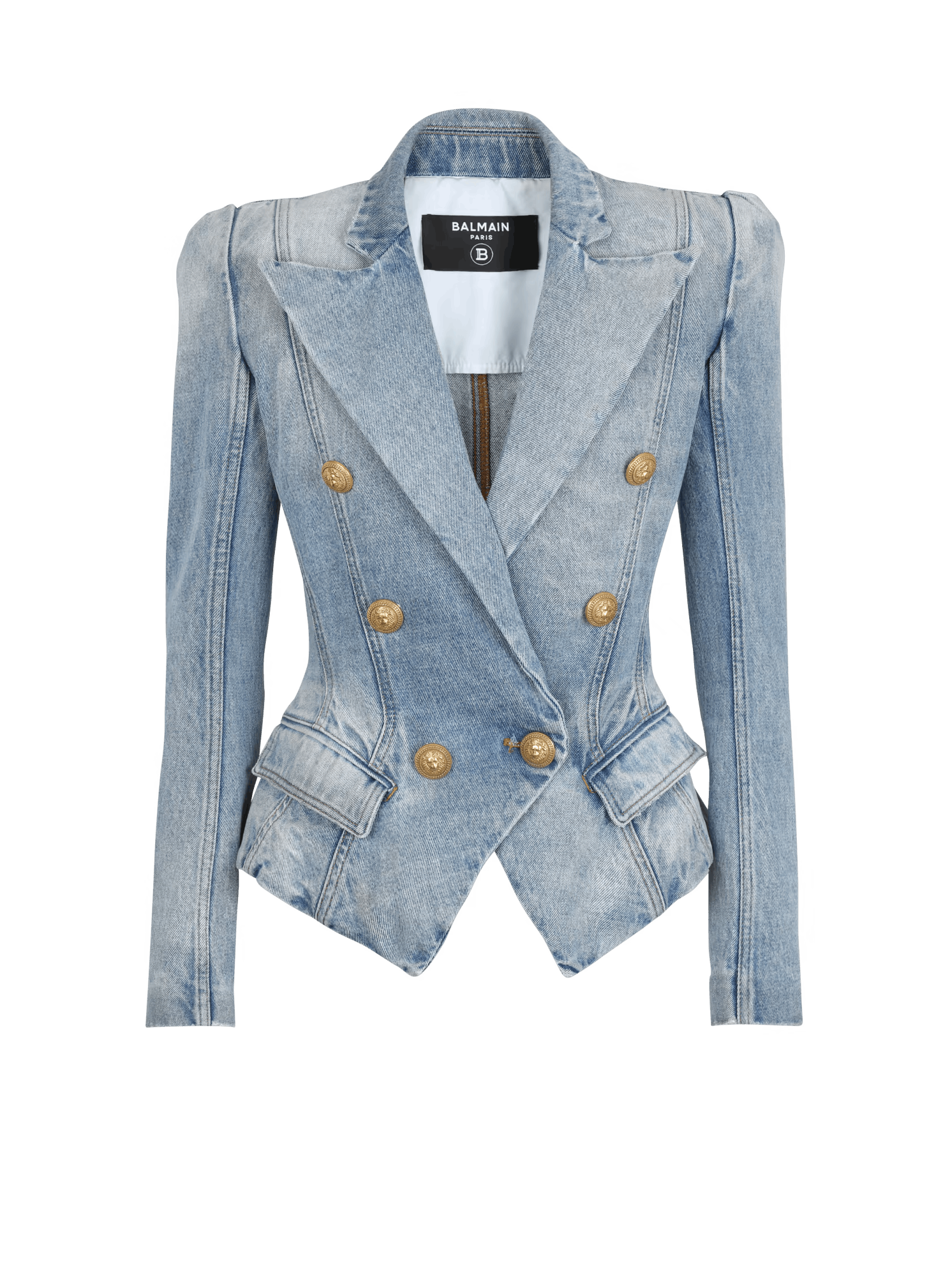 o1s1rm0624 Slim Fit Denim Jacket in Blue