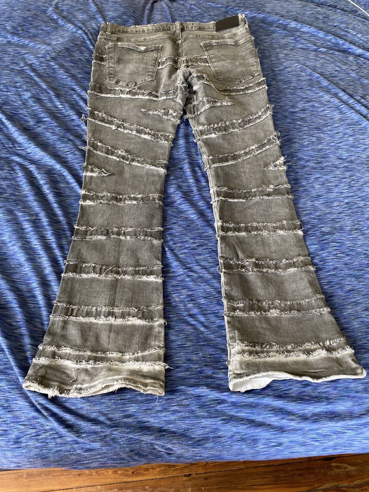 Designer × Valabasas Valabasas stacked flared pants jeans Size US 36 / EU 52 - 1 Thumbnail