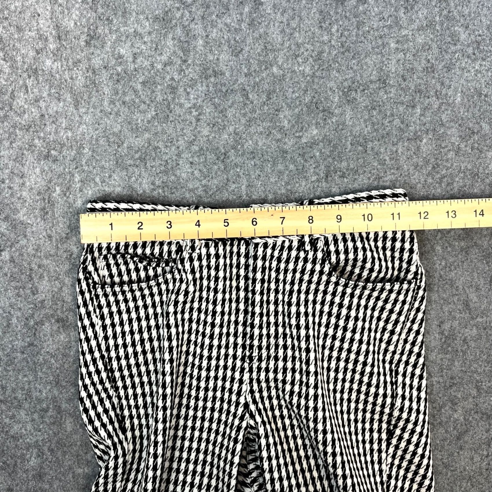Guess GUESS Chino Trousers Pants Skinny 26 28 UK6 Black White Check Houndstooth Womens Pants Size 28" / US 6 / IT 42 - 7 Thumbnail
