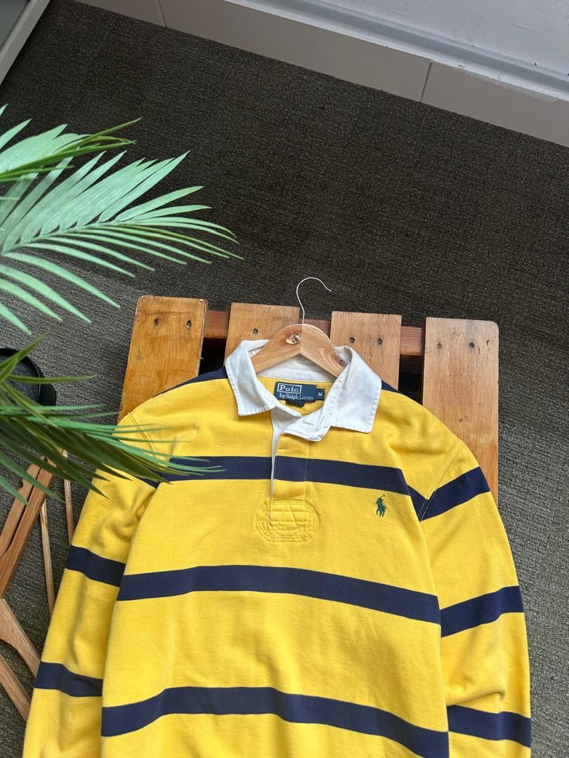 Polo Ralph Lauren × Rugby Ralph Lauren VINTAGE POLO RALPH LAUREN RUGBY STRIPE Size US M / EU 48-50 / 2 - 2 Thumbnail