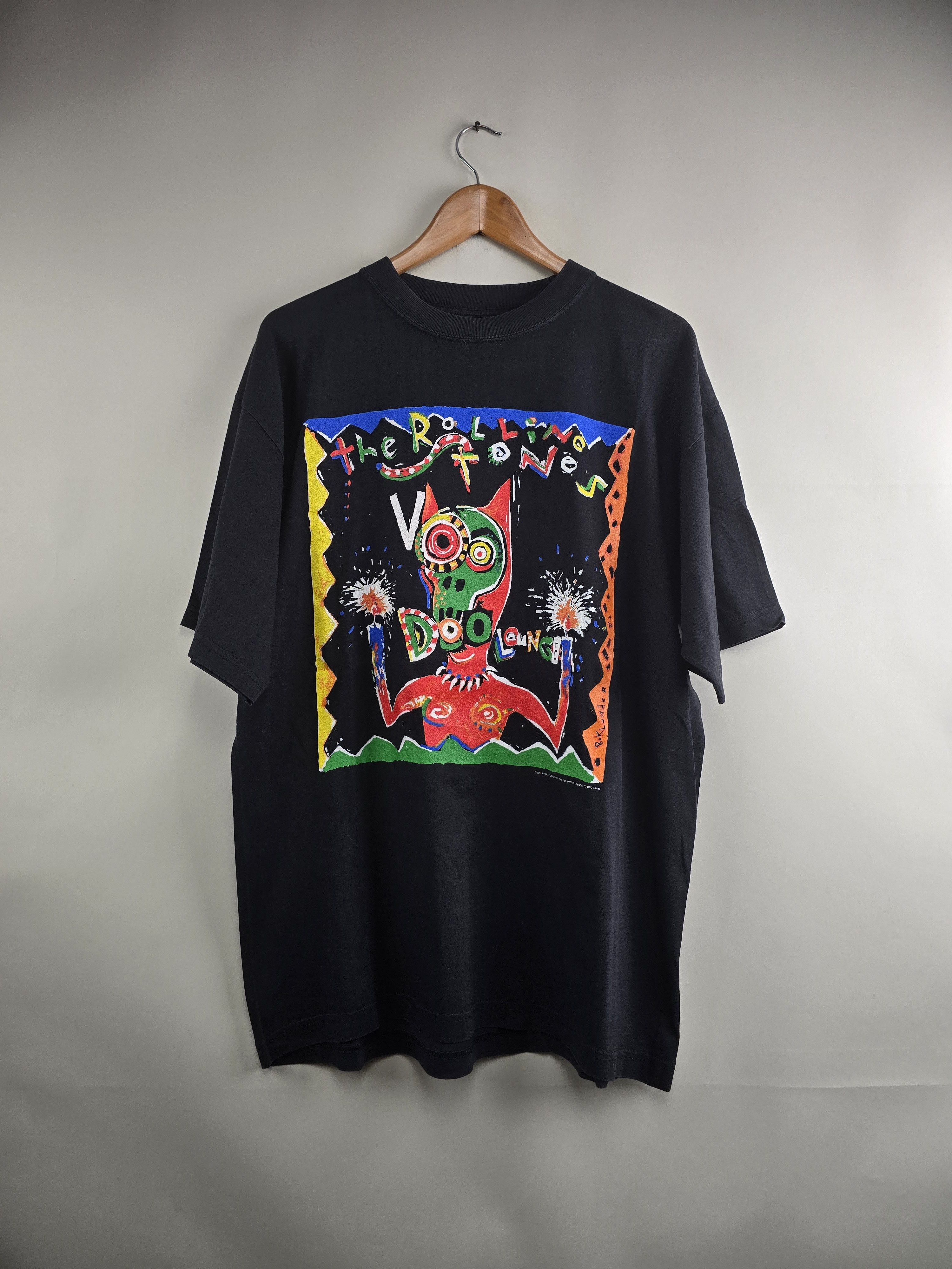 Band Tees × The Rolling Stones × Vintage 1995 The Rolling Stones Voodoo Lounge XL 23" 30.5" Size US XL / EU 56 / 4 - 6 Thumbnail