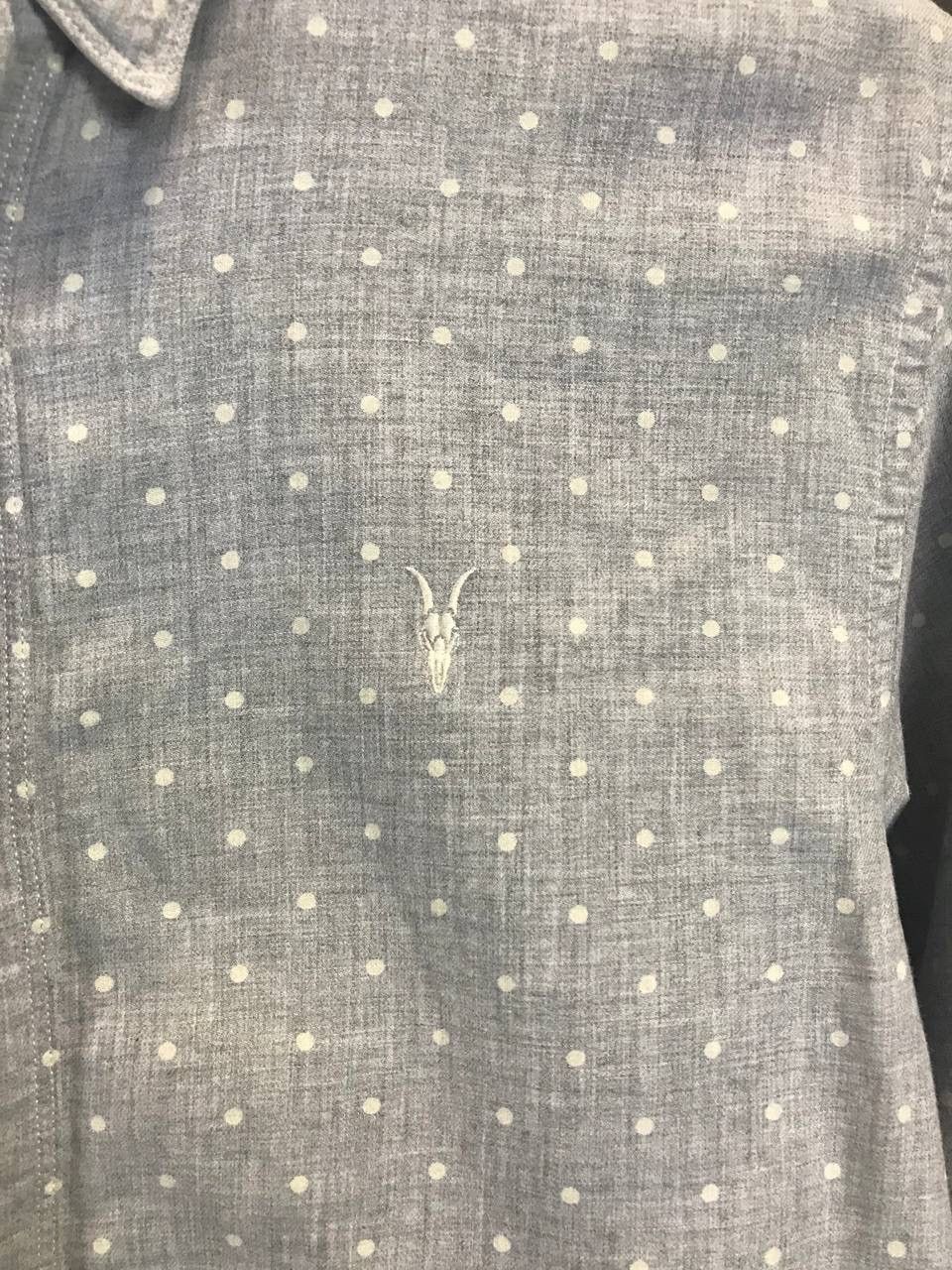Allsaints Allsaints designer monogram logo shirt Size US M / EU 48-50 / 2 - 3 Thumbnail
