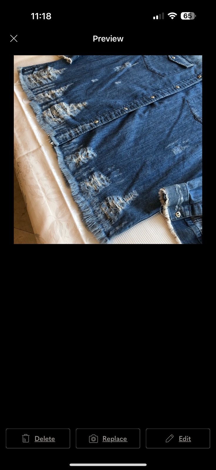 Iro IRO Experience Denim Button-Down Shirt Men’s Size 34 (US- S) Size US S / EU 44-46 / 1 - 12 Thumbnail