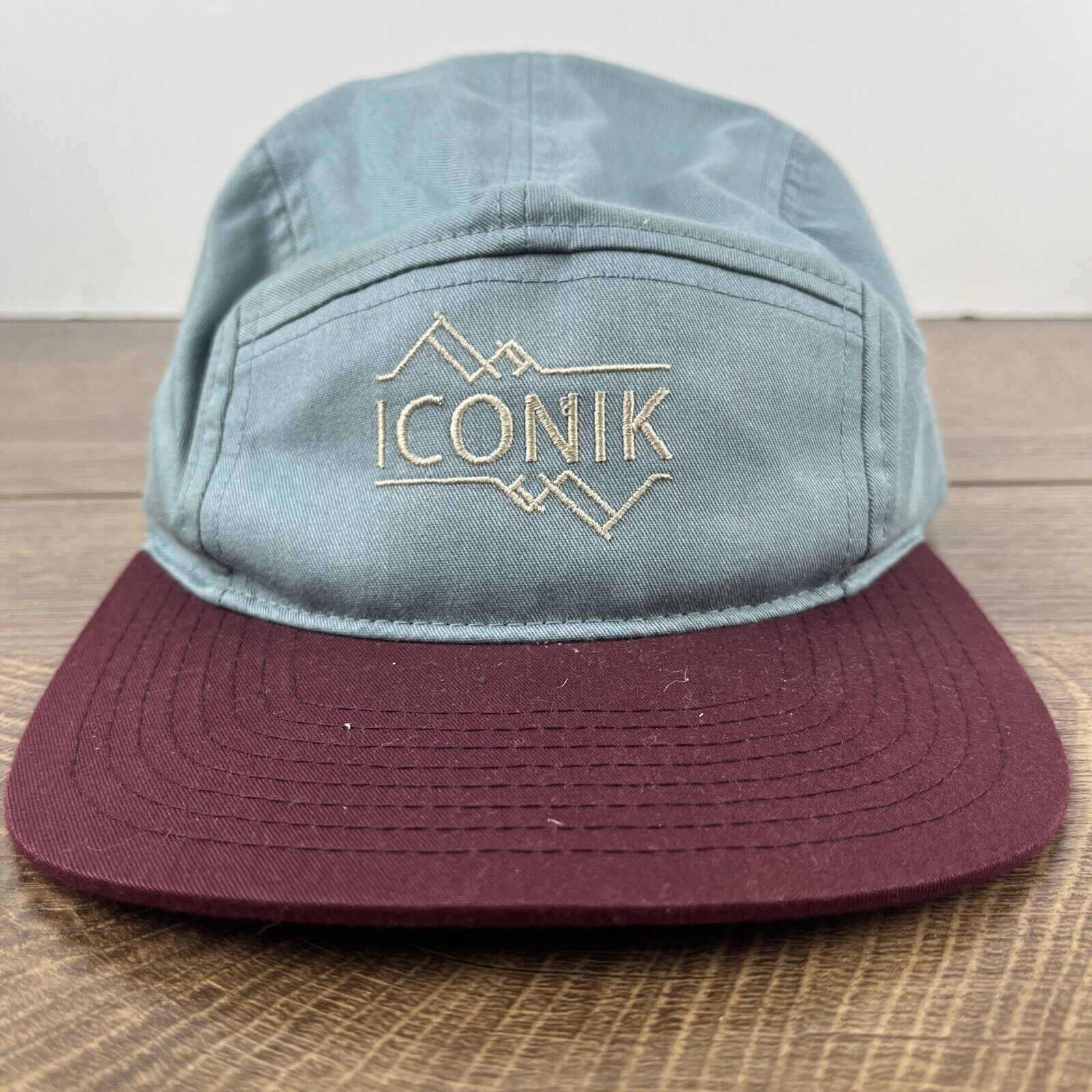 Other Iconik Hat Gray Adjustable Hat Gray Adult Size Hat Size ONE SIZE - 3 Thumbnail
