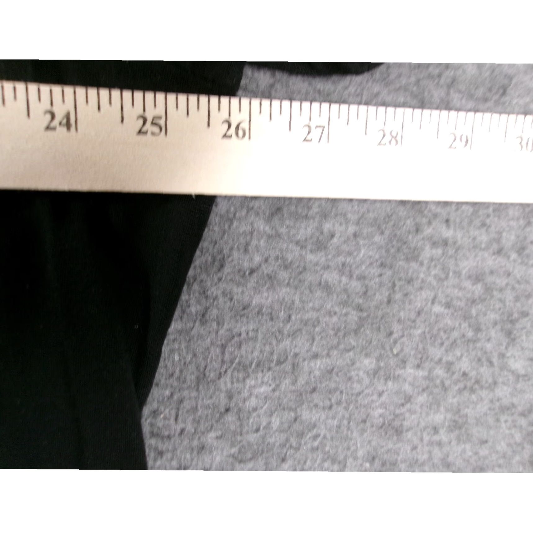 Vintage Terra & Sky T-Shirt Womens 2X Black V-Neck Short Sleeve Cotton Blend Polyester Relaxed Basic Casual Everyday Crew? Size XXL / US 16-18 / IT 52-54 - 3 Thumbnail