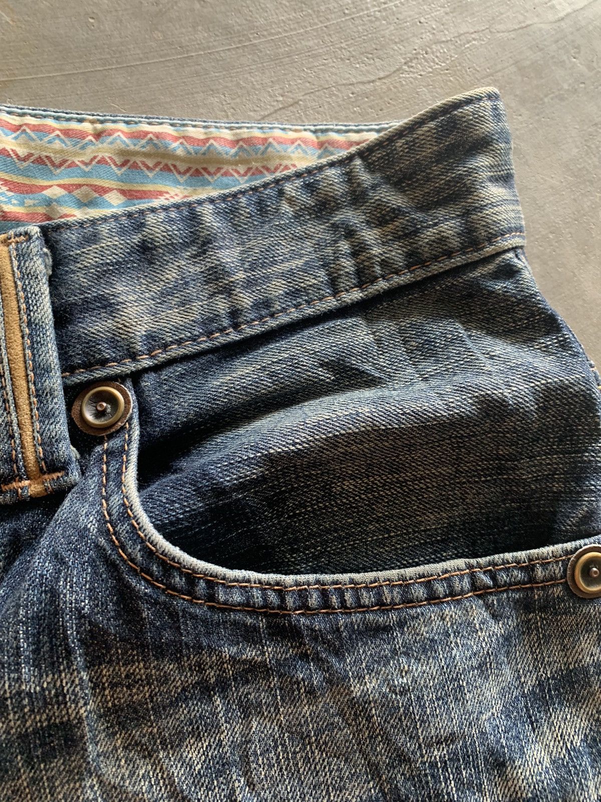 Edwin distressed flare vintage exclusive EDWIN jeans western style Size US 32 / EU 48 - 10 Thumbnail