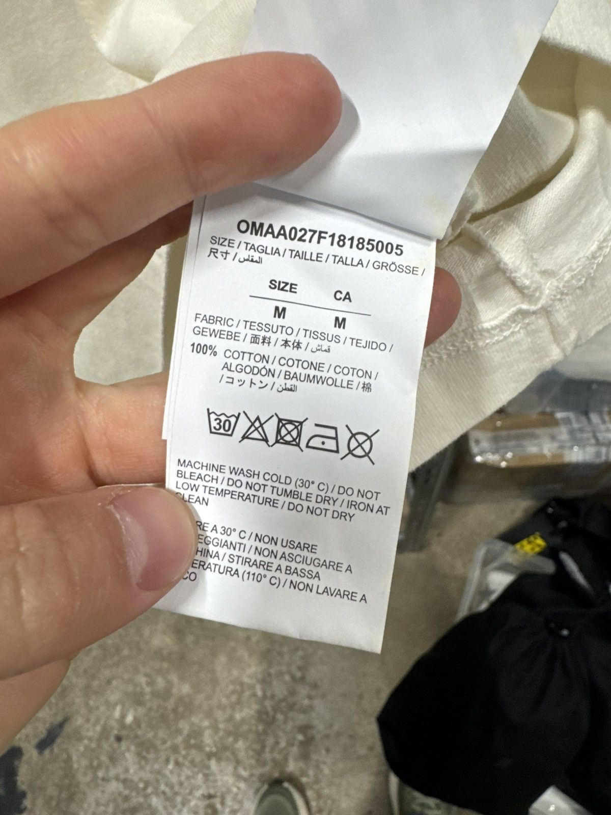 Off-White Off-White Degrade Arrow T-Shirt NEW 500$ Size US M / EU 48-50 / 2 - 4 Thumbnail