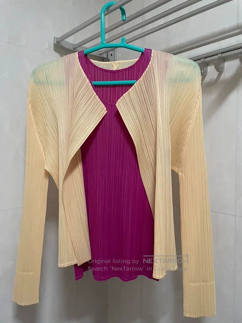 Issey Miyake Issey Miyake Cardigan Coat Top Size L / US 10 / IT 46 - 8 Thumbnail