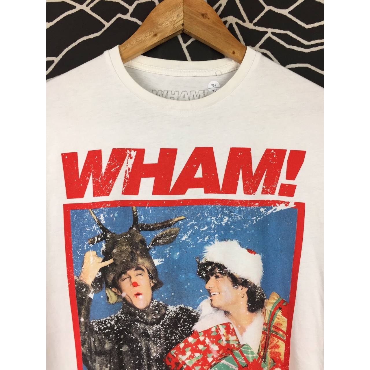 Band Tees Wham! George Michael & Andrew Ridgeley Last Christmas Tee Size US S / EU 44-46 / 1 - 3 Thumbnail