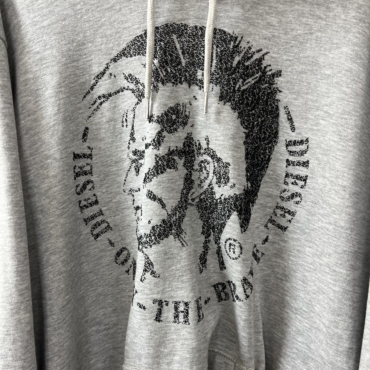 Diesel Vintage Diesel Hoodie Big Logo Men’s XL Size US XL / EU 56 / 4 - 5 Thumbnail