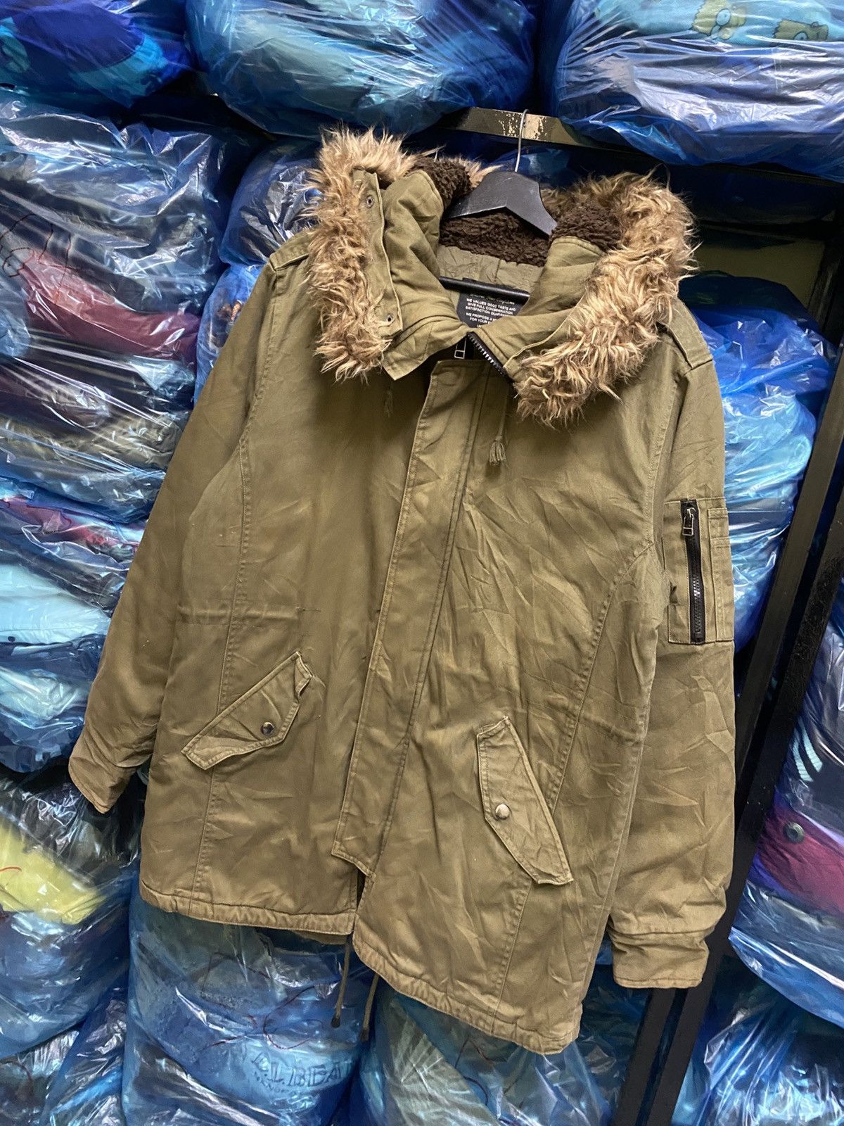 Vintage VINTAGE Y2K CREBAR GARMENT UNION MADE FISHTAIL PARKA Size US L / EU 52-54 / 3 - 2 Thumbnail