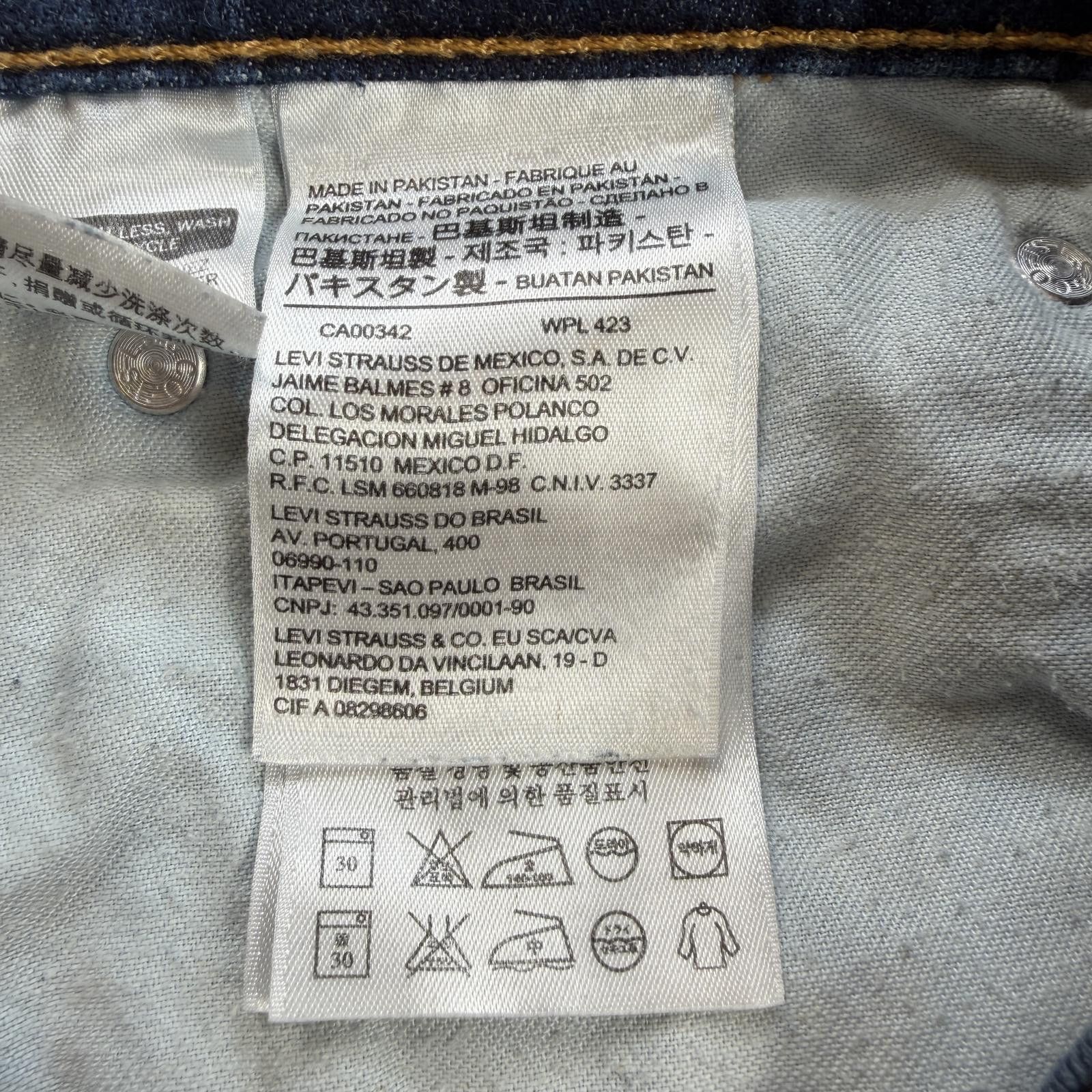 Levi's Levis 569 Loose Fit Denim Shorts Mens 44 Blue Baggy Casual Size US 44 / EU 60 - 5 Thumbnail