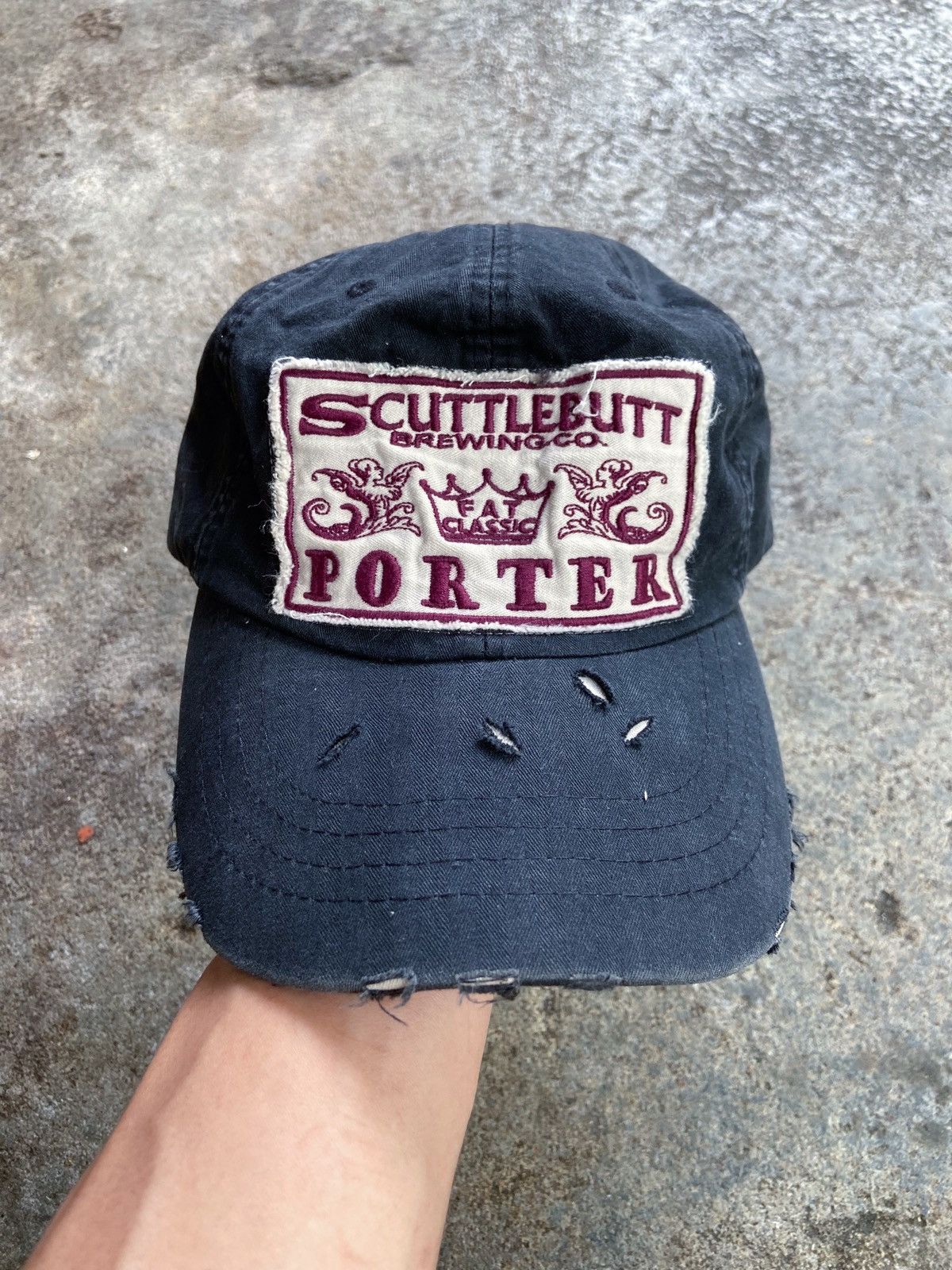 If Six Was Nine FAT CLASSIC PORTER DISTRESSED CAP Size ONE SIZE - 1 Thumbnail