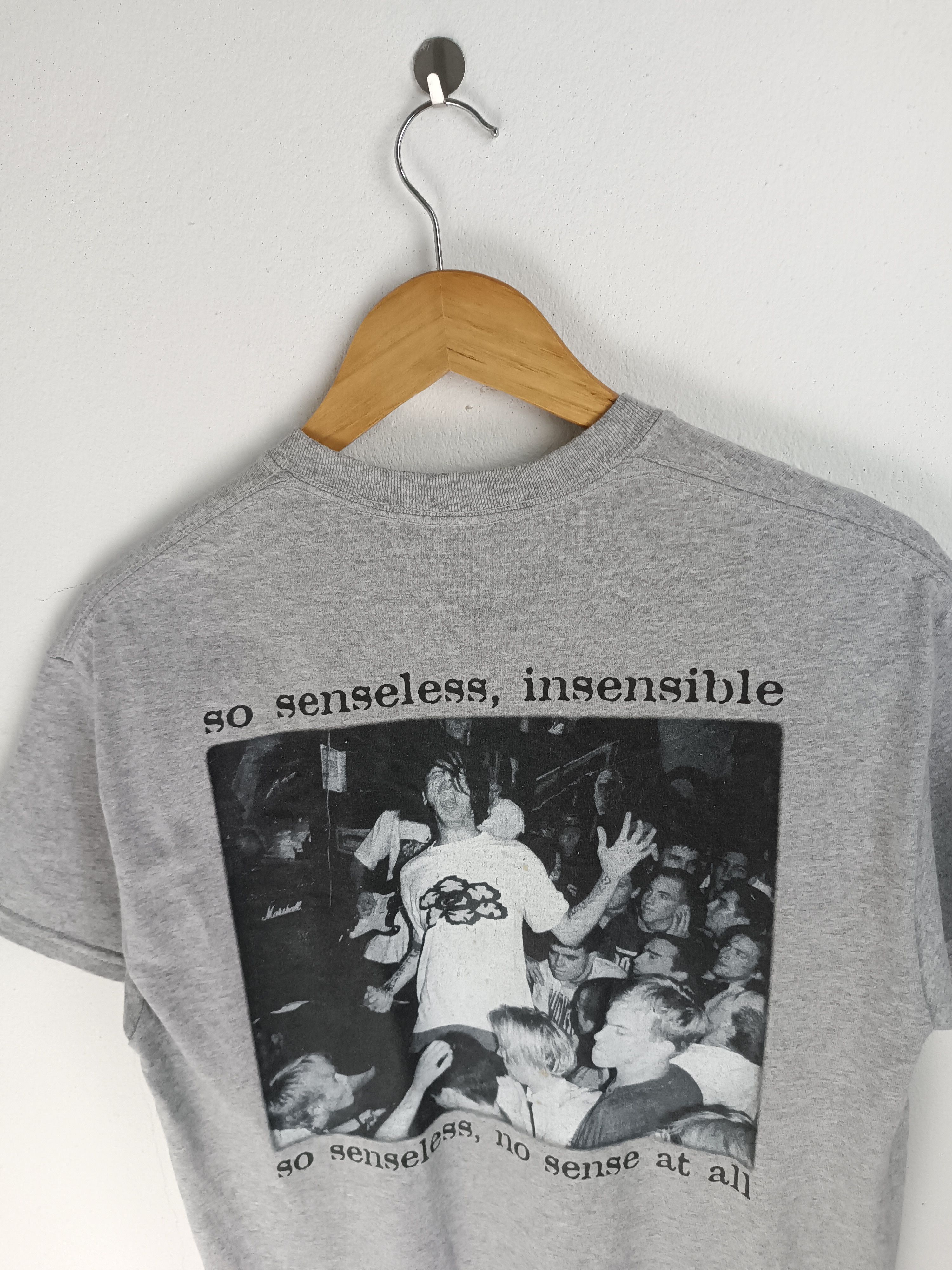 Band Tees VINTAGE ABHINANDA UMEA HARDCORE REISSUE TEE VERY RARE Size US M / EU 48-50 / 2 - 14 Thumbnail