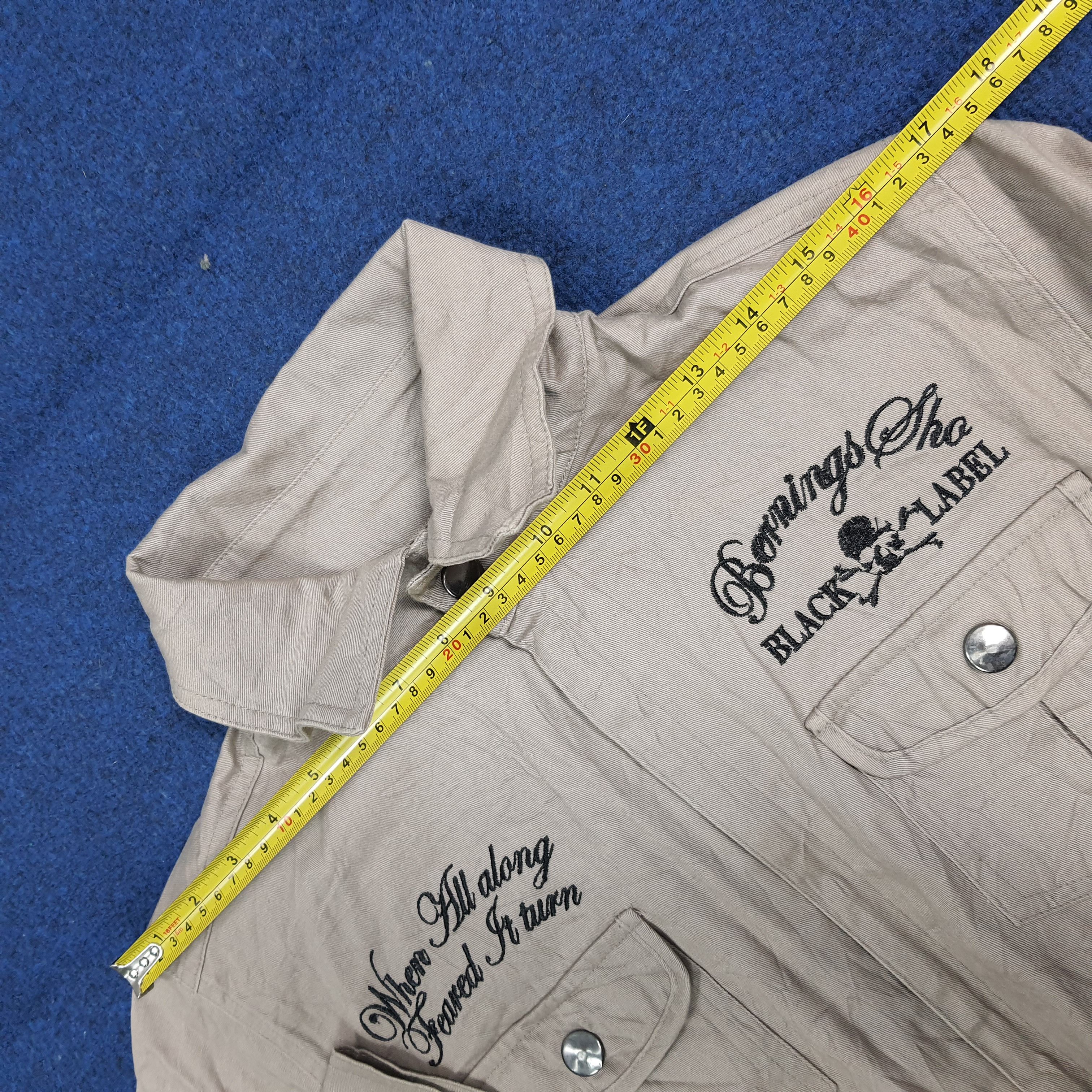 Japanese Brand Vintage Bernings Sho Skull Cargo Goth Punk Coveralls C284N18 Size US S / EU 44-46 / 1 - 12 Thumbnail