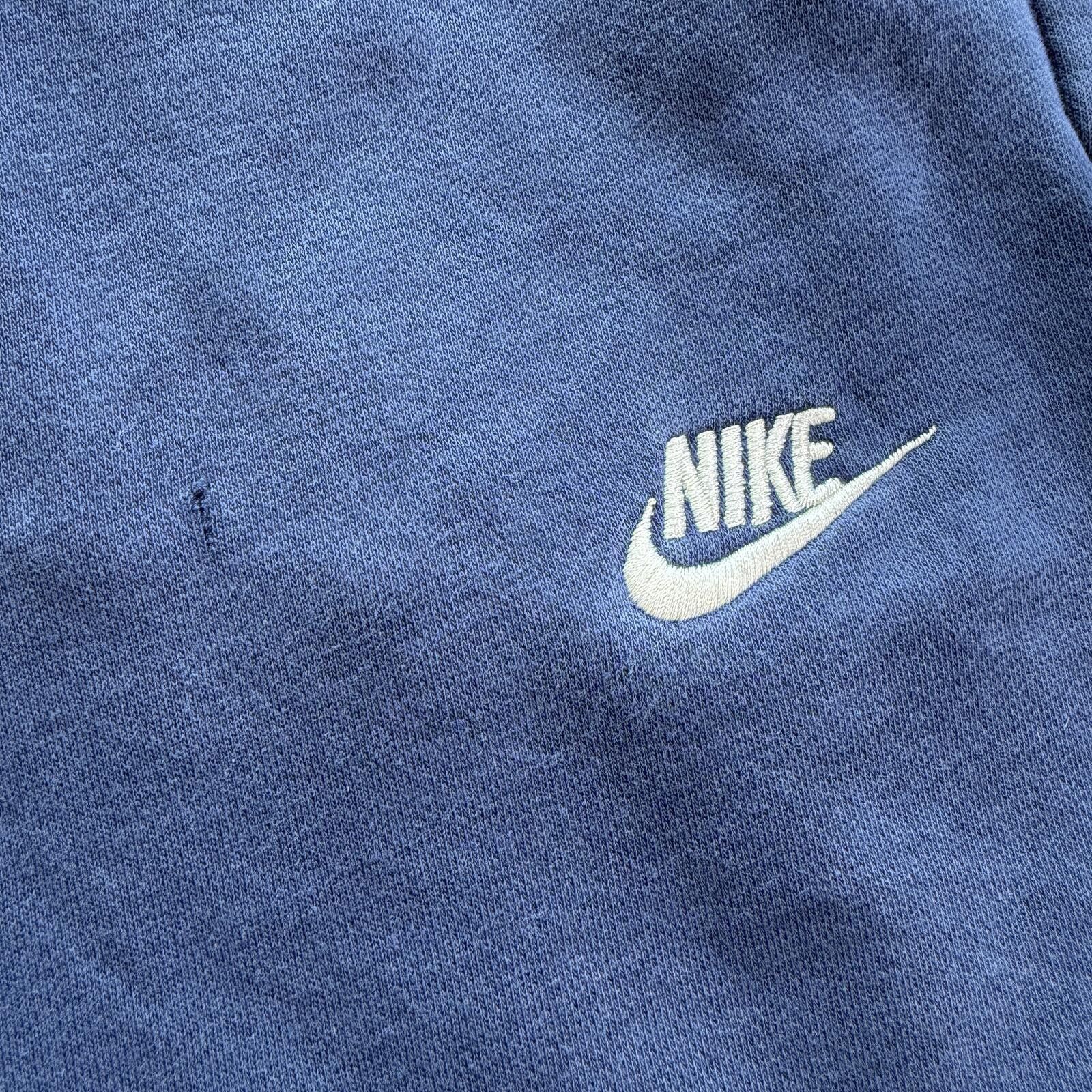 Nike Nike Mini Swoosh Fleece Sweatpants Navy Baggy Joggers Mens M Size US 32 / EU 48 - 6 Thumbnail