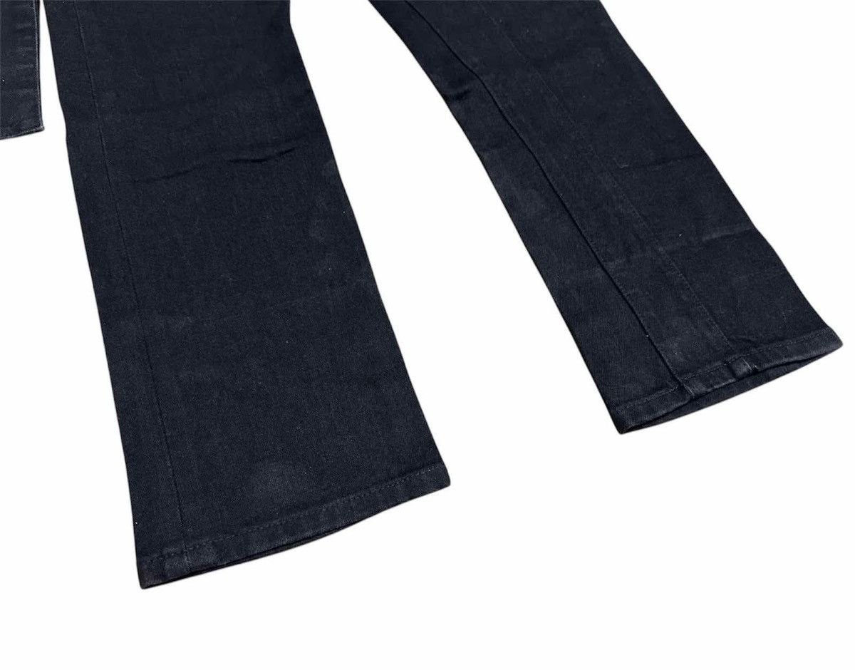 Japanese Brand × Lad Musician 🔥Y2K Archived Lad Musician Wrap Bondage Denim Black Size US 28 / EU 44 - 7 Thumbnail